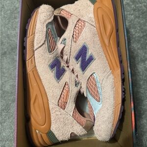 Used Pink and Purple Sneakers